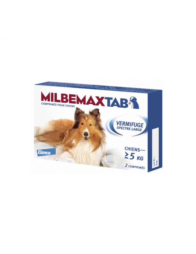 MilbemaxTab™ et Milbemax™Chew : Vermifuges pour chiens