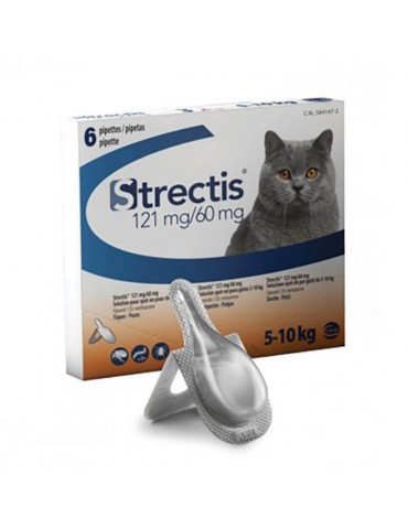 Strectis Chat 5-10 kg 6 Pipettes