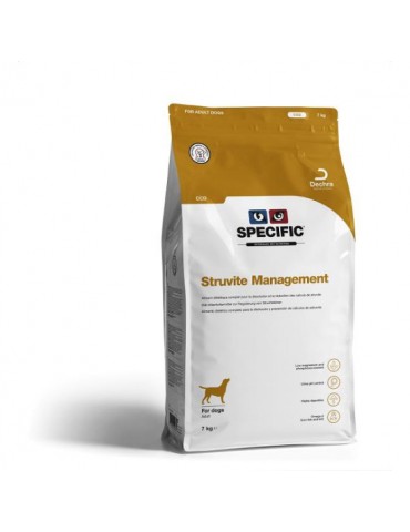 Sac de Croquettes Specific CDD Struvite Management pour chien en 7 kg