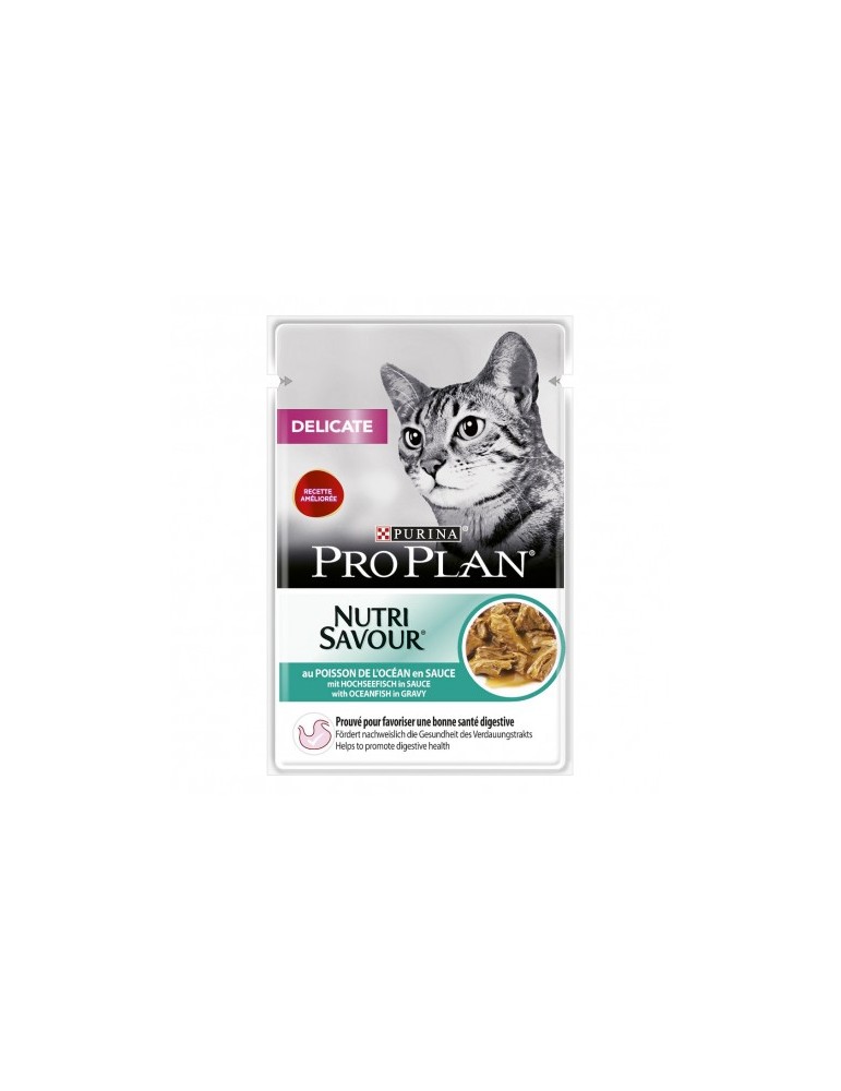 Pochon Purina Proplan Chat Delicate Poisson 26X85g