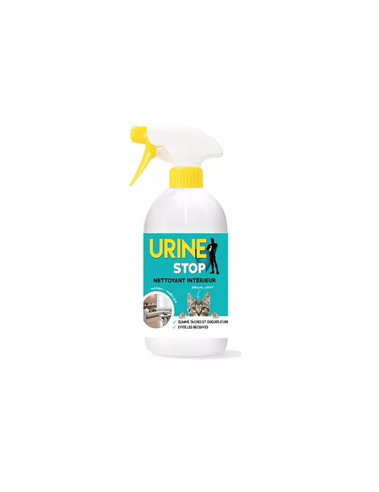 Spray Urine Stop - Nettoyant d'Intérieur pour Chat