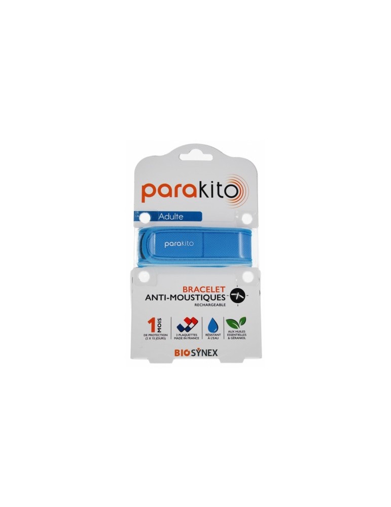 paquet bracelet Parakito bleu