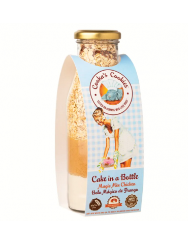 Bouteille pour préparation de gâteau au poulet