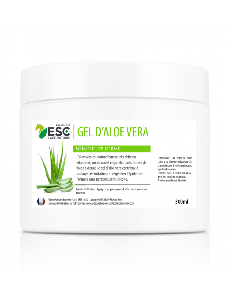 Pot gel aloe vera ESC