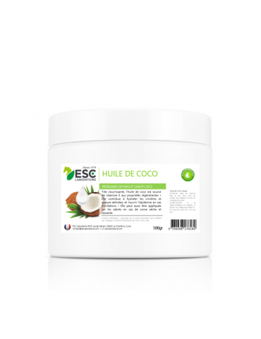 Pot d'huile de coco