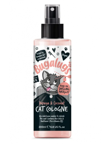 Spray eau de cologne Bugalugs pour chat Papaye & Coconut