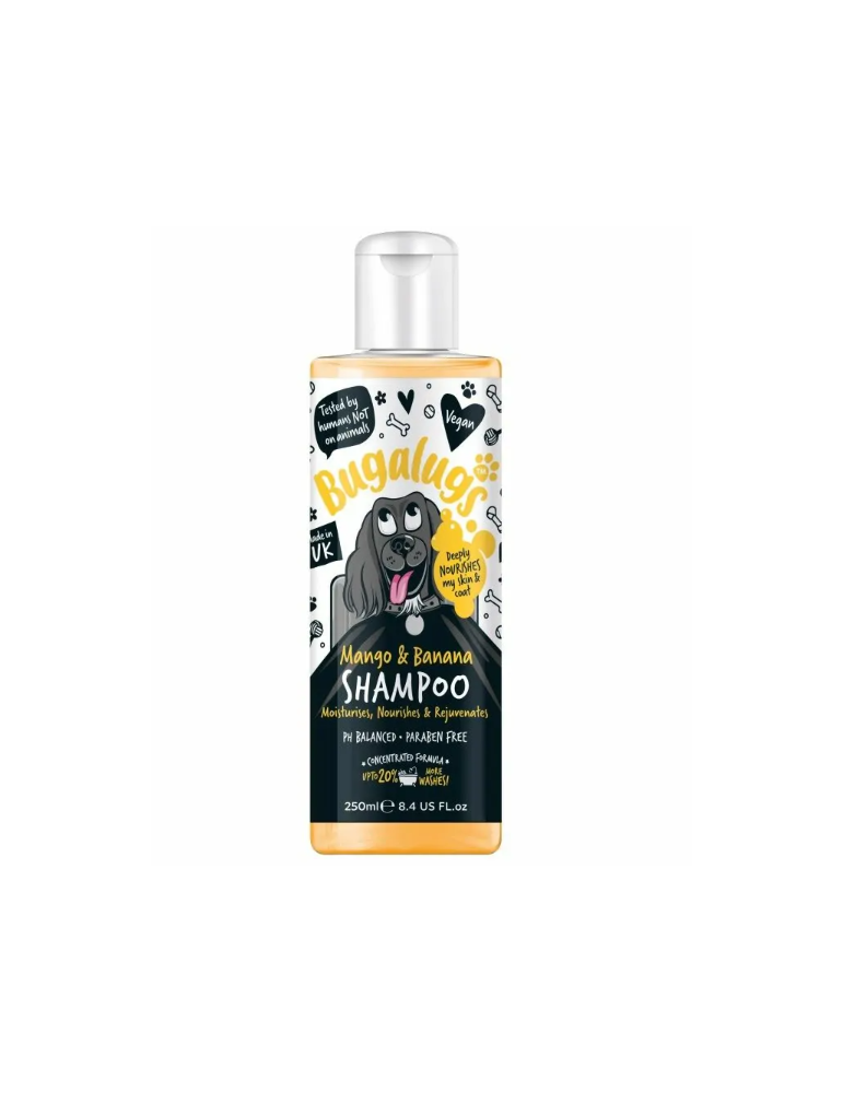 Bouteille de Shampoing Bugalugs Mango & Banana 250 ml