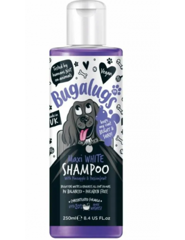 Bouteille de Shampoing Bugalugs Maxi White 250 ml