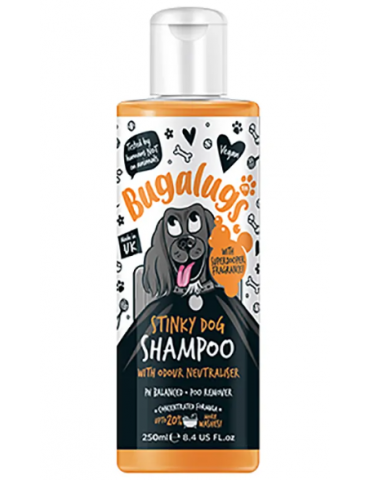 Bouteille de Shampoing Bugalugs Stinky Dog 250 ml