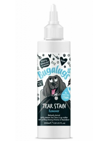 Flacon de Tear Stain Remover Bugalugs 200 ml