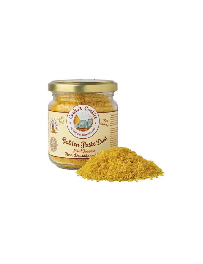 Bocal de Booster de Repas Golden Paste Dust Cooka's Cookies