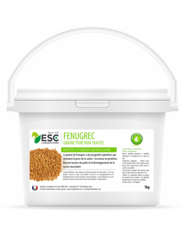 Seau de Fenugrec 1 kg ESC