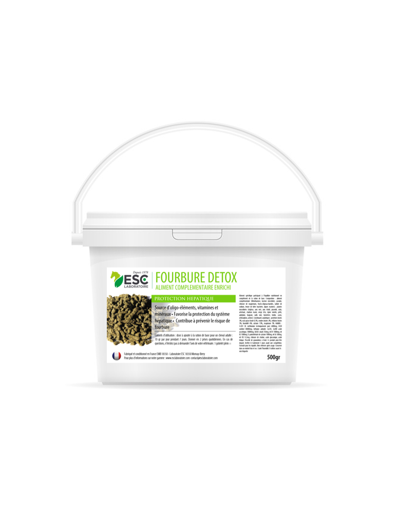 Seau de Fourbure Detox 1 kg ESC