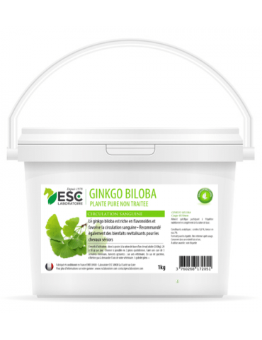 Seau de Ginkgo Biloba 1 kg ESC