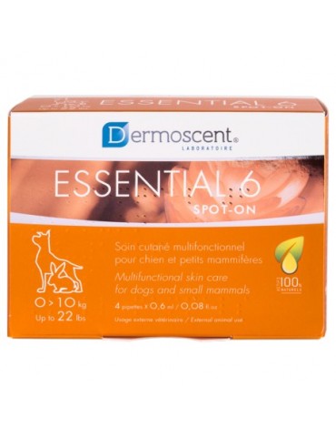 Boîte de Dermoscent Essential 6 pour petits chien et petits mammifères