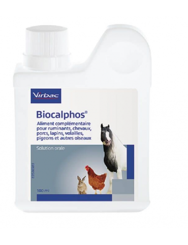 Bouteille Virbac de biocalphos de 100 ml