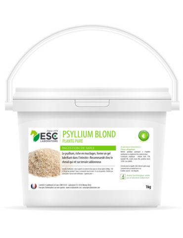 Seau Psyllium Blond 1 kg ESC