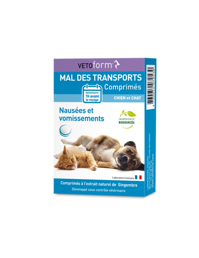 Mal des Transports Comprimés