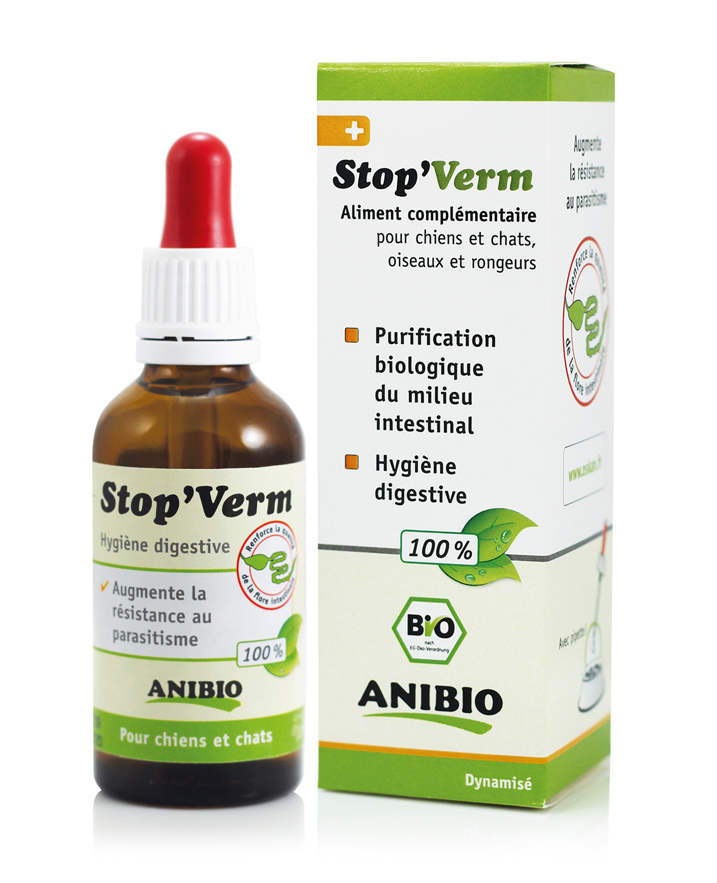 Stop Verm Vermifuge Naturel Chiens Chats Rongeurs Et Oiseaux